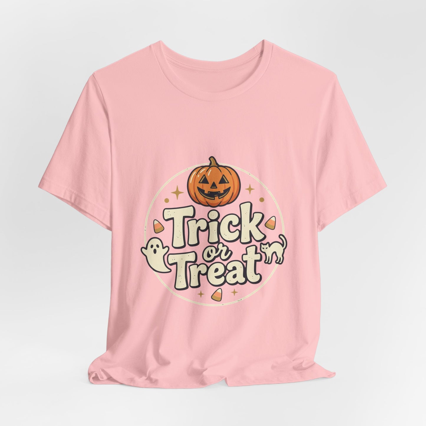 Halloween Trick or Treat T-Shirt — Pumpkin & Ghosts Costume Tee