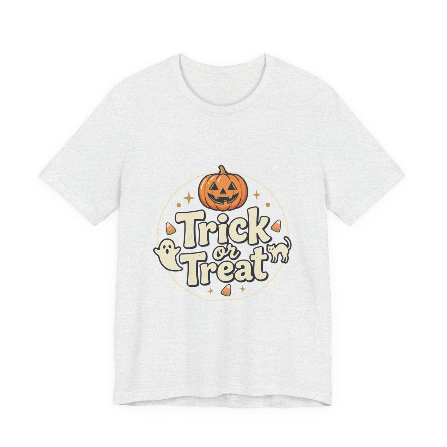 Halloween Trick or Treat T-Shirt — Pumpkin & Ghosts Costume Tee